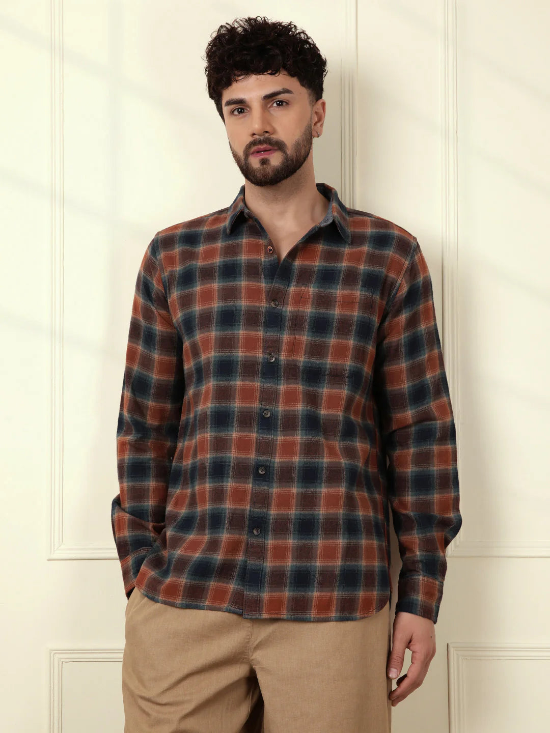 Rustic Checks Woven Shirt