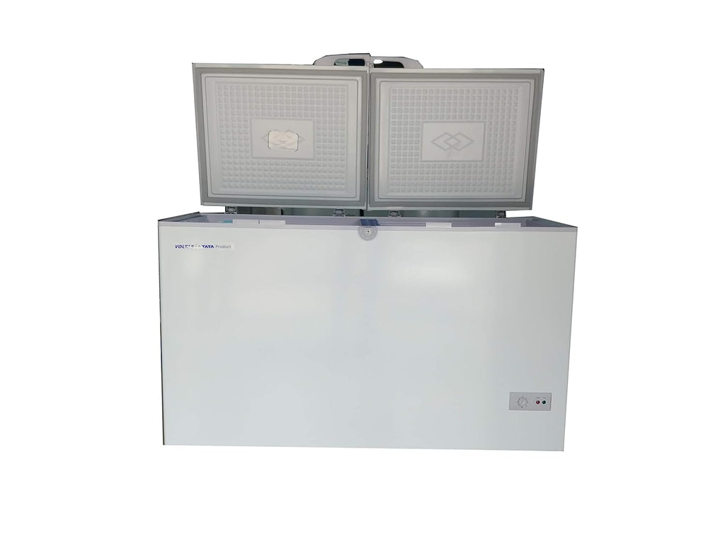 Voltas 300 L Double Door Standard Deep Freezer  (White, CB FC HT 300)