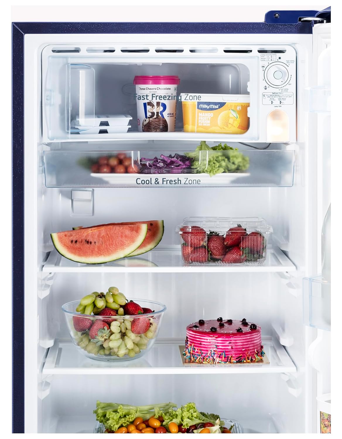 LG 210 L, 5 Star, Direct Cool, Smart Inverter Compressor, Single Door Refrigerator(GL-D231ABAU)