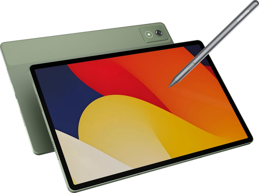 Motorola Pad 60 Pro (Pantone Bronze Green) | 12.7" 3K LTPS Display | MediaTek Dimensity 8300 | 10200 mAh Battery | Moto Pen Pro | Wi-Fi Only | Android 14
