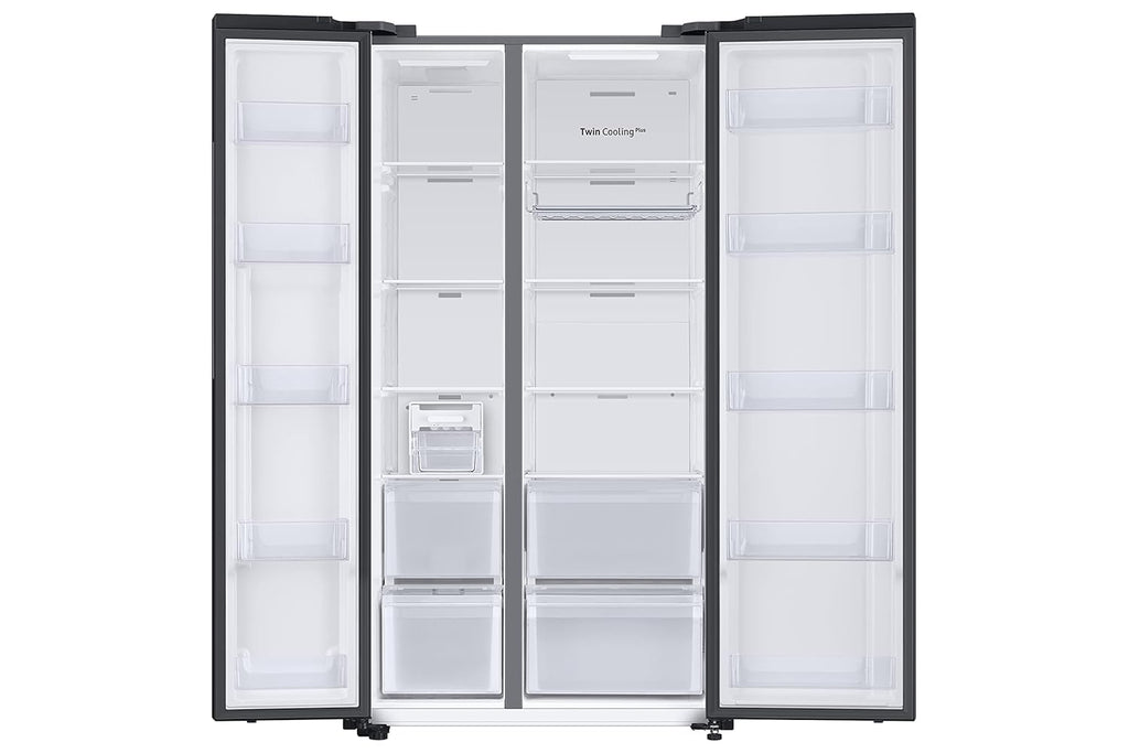 Samsung 653L Convertible 5-in-1 Side by Side with Wifi, SmartThings & AI (RS76CG8113B1HL, Black DOI)