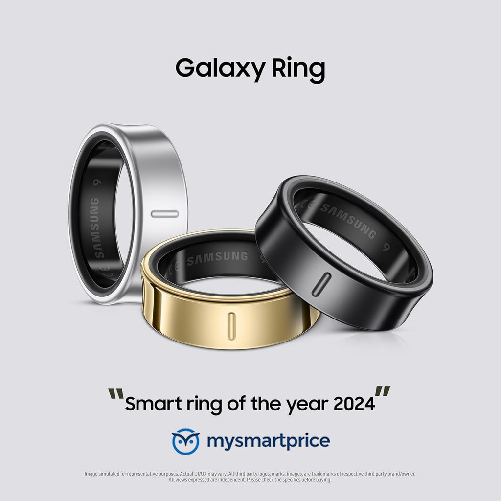 Samsung Galaxy Ring, with Smart AI, Size First W/Sizing Kit, No App Subscription, Fitness Monitor, Sleep Tracker, Up to 7-Day Battery