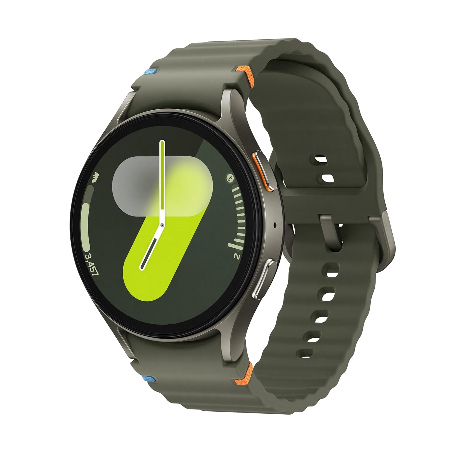 Samsung Galaxy Watch 7 (44mm, BT+LTE) with 3nm Processor | Dual GPS | Sapphire Glass & Armour Aluminum | 5ATM & IP68 | HR, SpO2, BP & ECG Monitor
