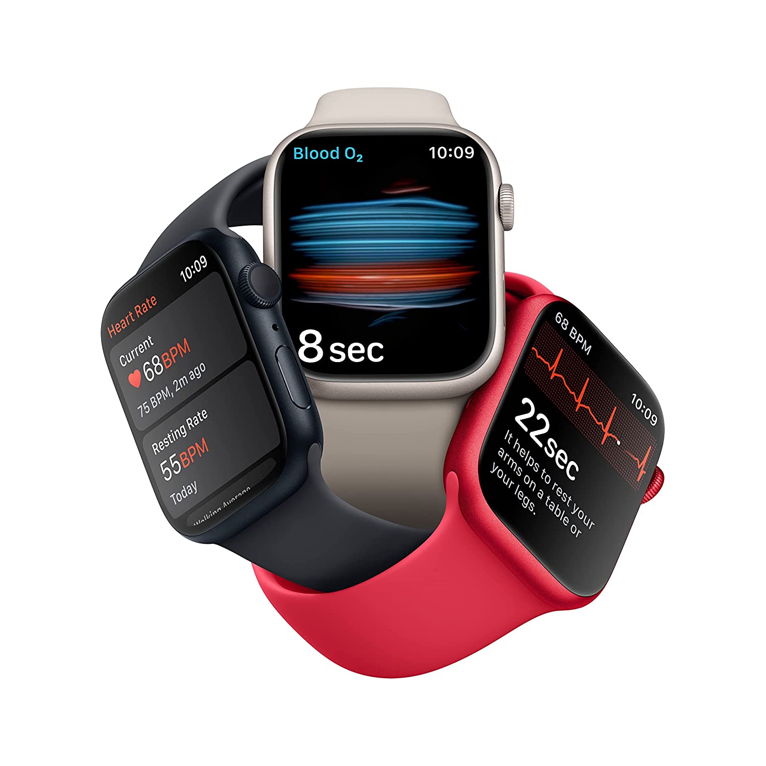 Apple Watch Series 9 Smart Watch with Aluminium Case & Sport Band | 45mm