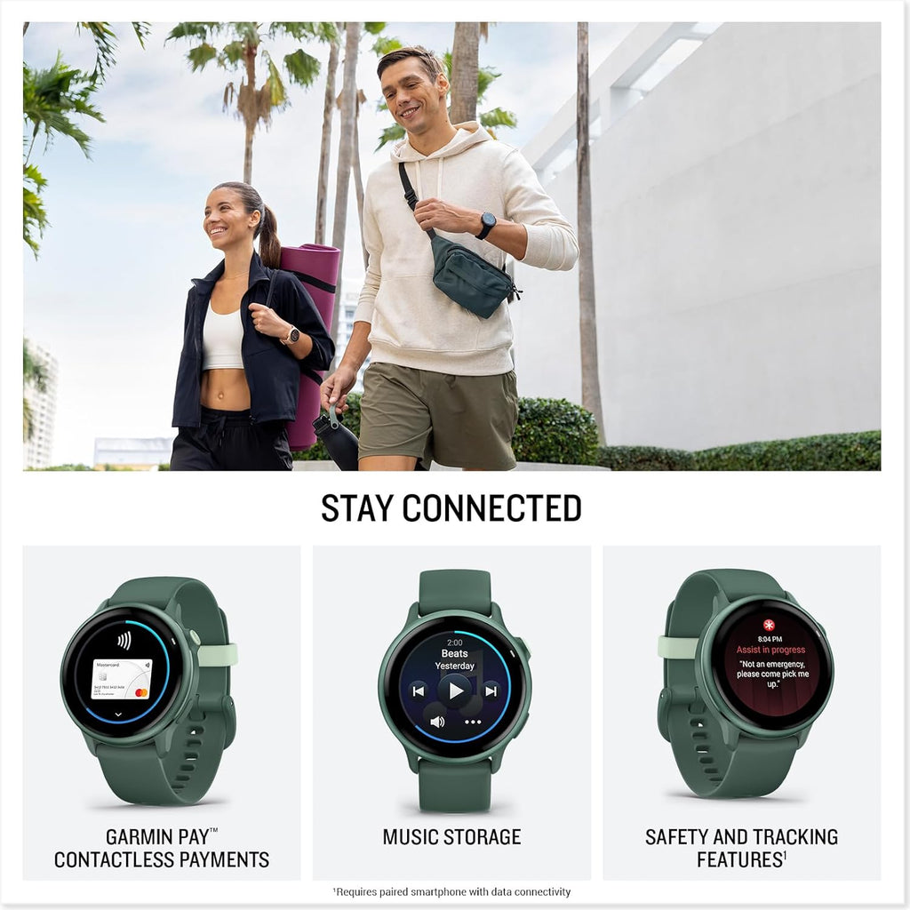 Garmin vívoactive® 6, Health and Fitness GPS Smartwatch, AMOLED Display, Up to 11 Days of Battery