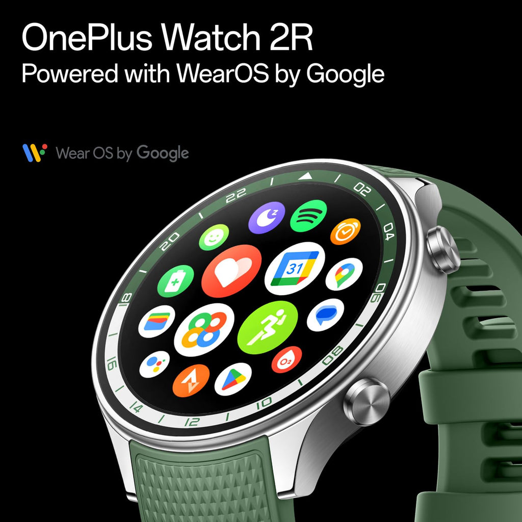 OnePlus Watch 2R with Wear OS 4 by Google