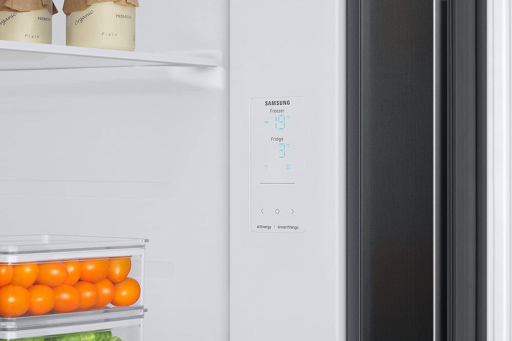Samsung 653L Convertible 5-in-1 Side by Side with Wifi, SmartThings & AI (RS76CG8113B1HL, Black DOI)