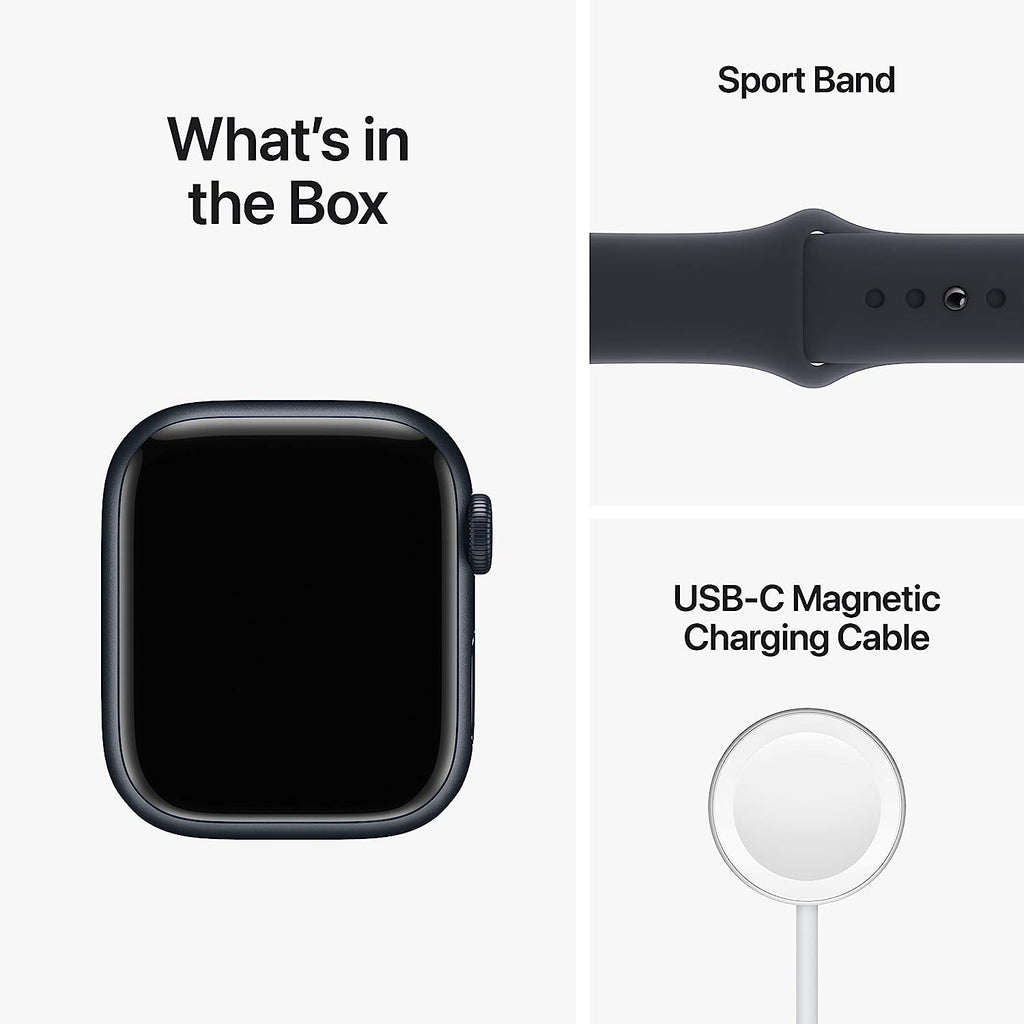 Apple Watch Series 9 Smart Watch with Aluminium Case & Sport Band | 45mm