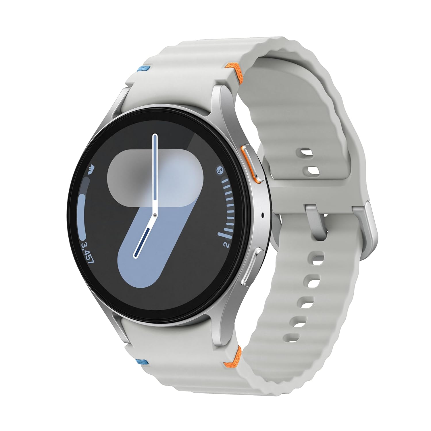 Samsung Galaxy Watch 7 (44mm, BT+LTE) with 3nm Processor | Dual GPS | Sapphire Glass & Armour Aluminum | 5ATM & IP68 | HR, SpO2, BP & ECG Monitor