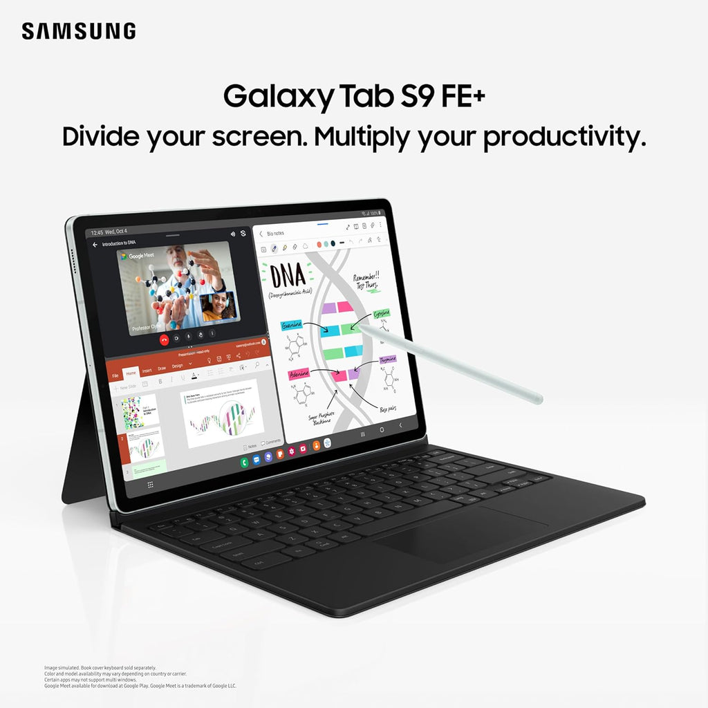 Samsung Galaxy Tab S9 FE+ 31.50 cm (12.4 inch) Display, RAM 8 GB, ROM 128 GB Expandable, WiFi Only Tablet