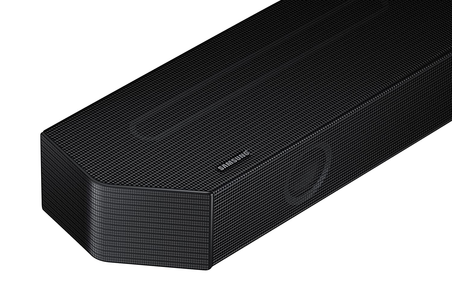 Samsung Q-Symphony Soundbar (HW-Q600C/XL), USB, Bluetooth with 3.1.2 Channel, Wireless Subwoofer, and 2 Up-Firing Speakers, Dolby Atmos Music (Black)