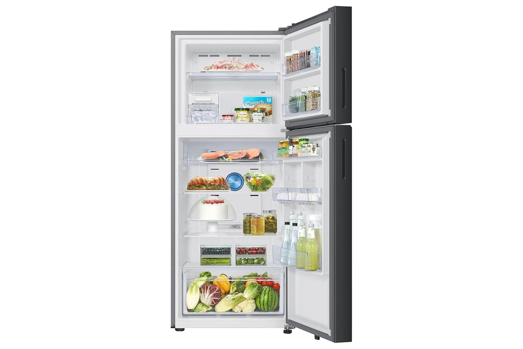 Samsung 396 L, 2 Star, Convertible 5-in-1, Digital Inverter, Frost Free Double Door (RT41DB6A4B22HL, Clean Black)