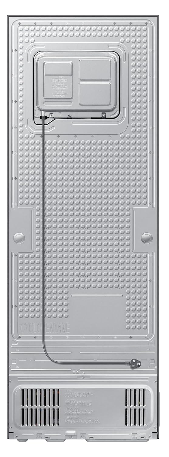 Samsung 350 L, 3 Star, Frost Free Double Door Refrigerator (RT38DG5A4DS8HL, Elegant Inox, Silver)