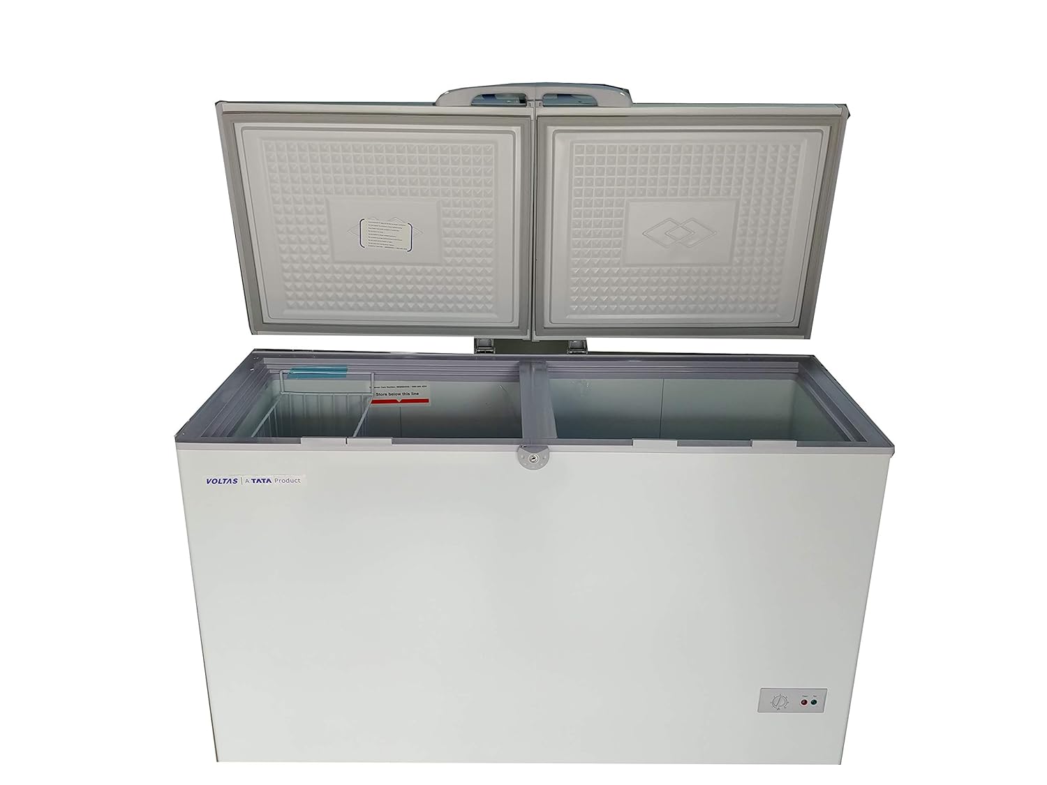 Voltas 300 L Double Door Standard Deep Freezer  (White, CB FC HT 300)