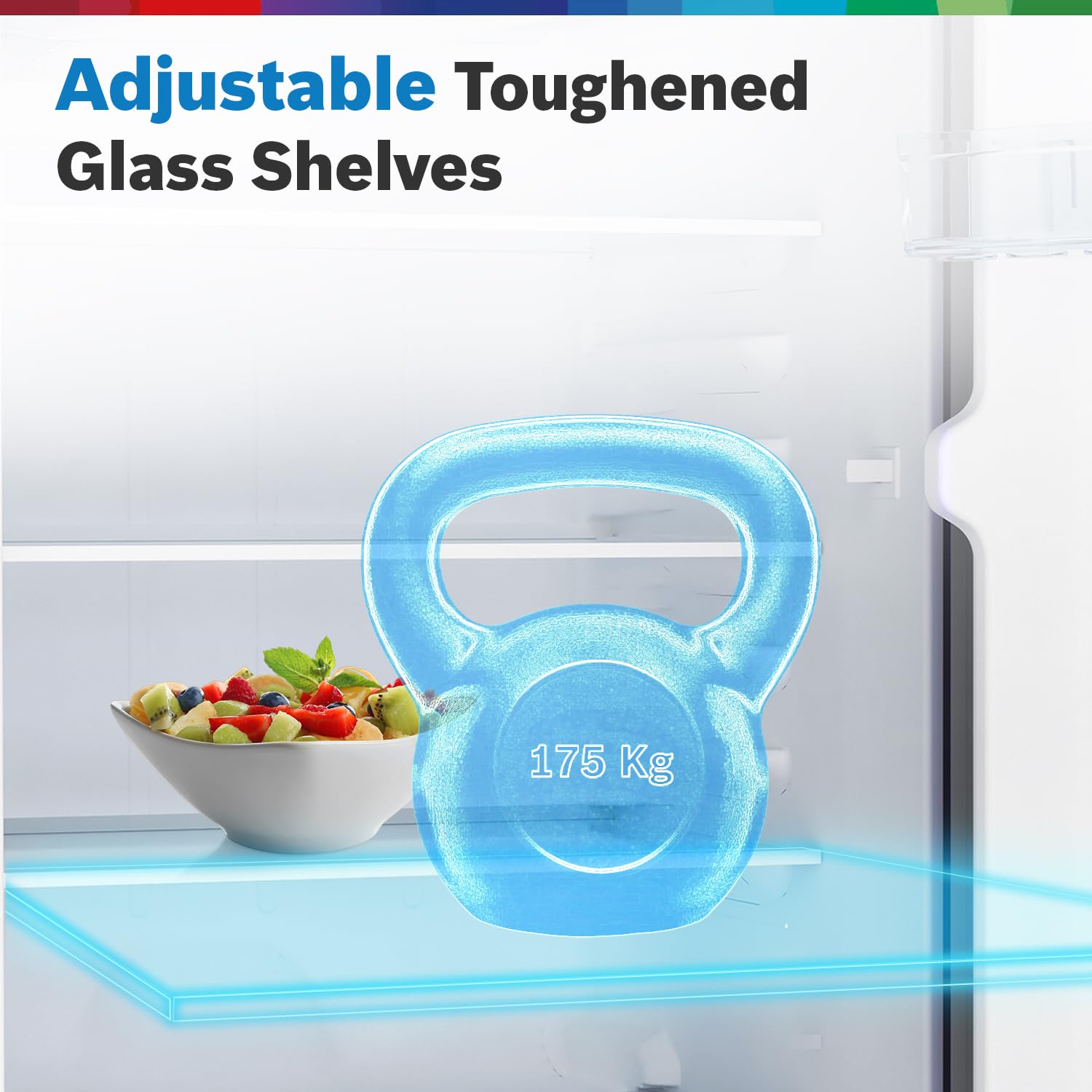 BOSCH Series 4 368 Litres 3 Star Frost Free Double Door Refrigerator (CTC39K03NI, Smoky Steel)