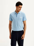 Men's Solid Slim Fit Polo T-shirt