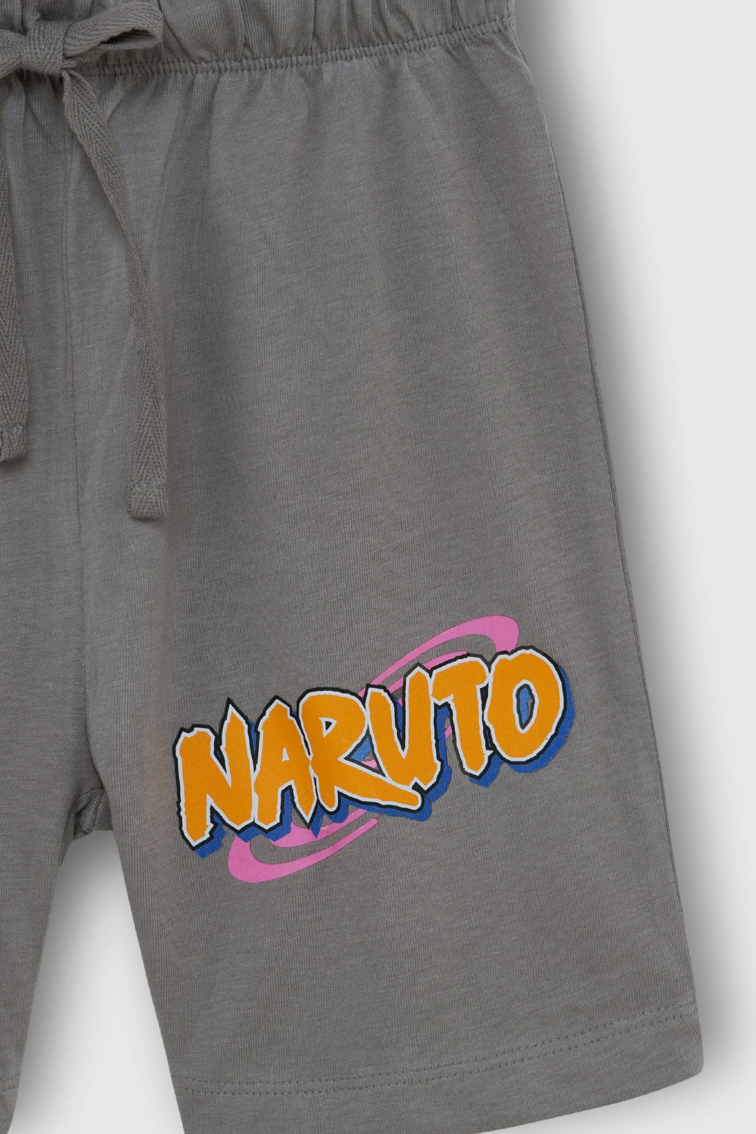Naruto Iconic Grey Short Set
