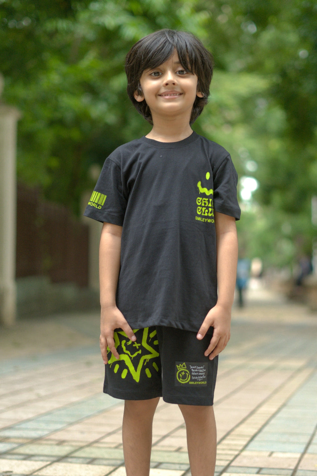 SMILEYWORLD Â® Neon Chief Club Co-Ord Set