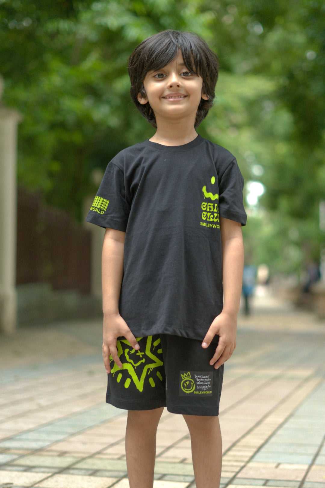 SMILEYWORLD Â® Neon Chief Club Co-Ord Set