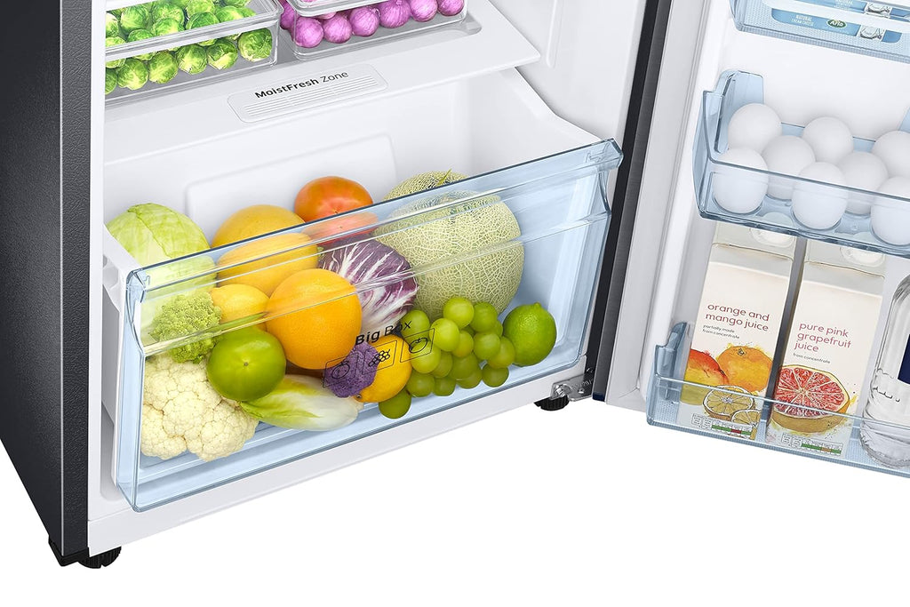 Samsung 256L 2 Star Inverter Frost-Free Convertible 3 In 1 Double Door Refrigerator (RT30C3732BX/HL,Luxe Brown)