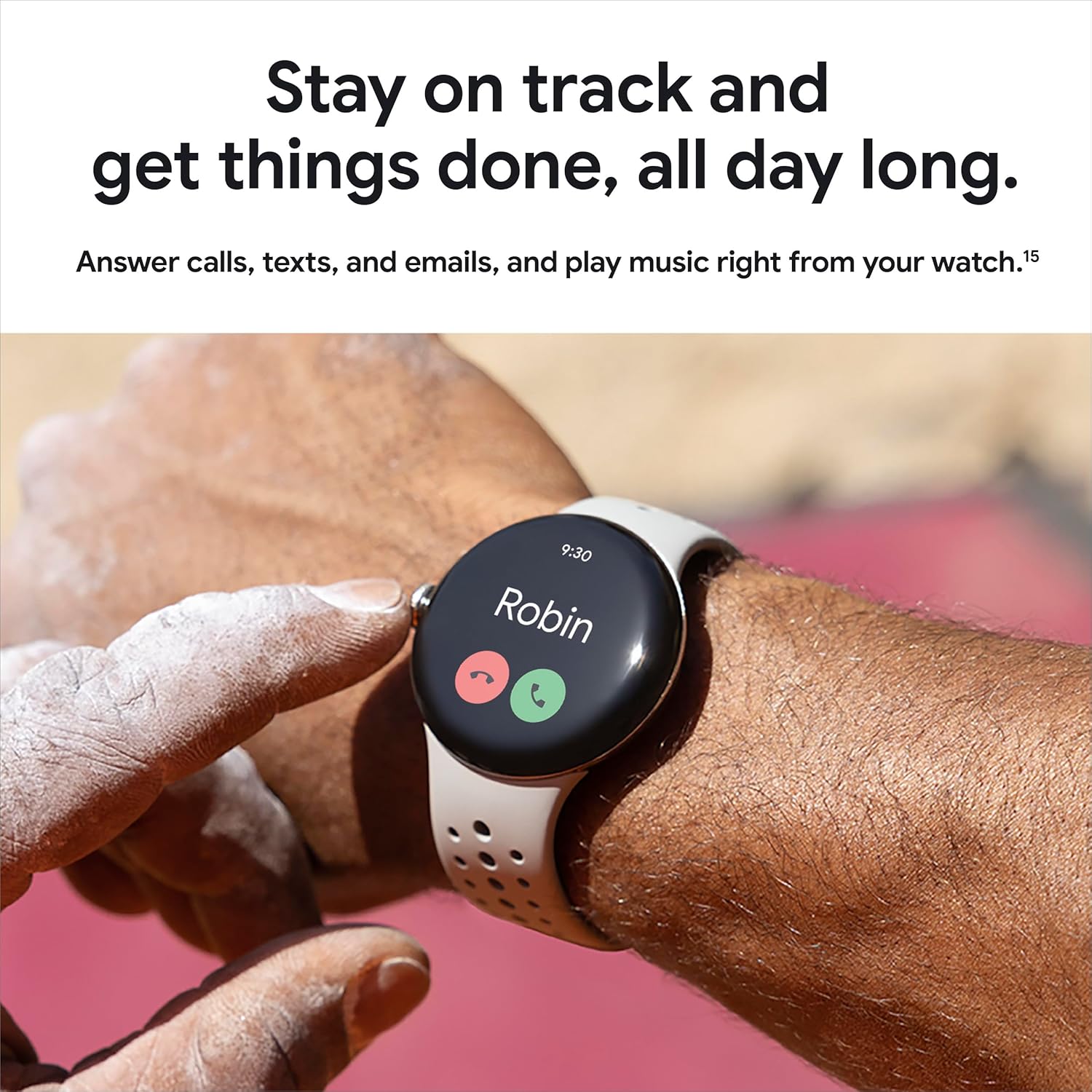 Google Pixel Watch 2 with the Best of Fitbit and Google - Heart Rate Tracking, Stress Management, Safety Features - Android Smartwatch