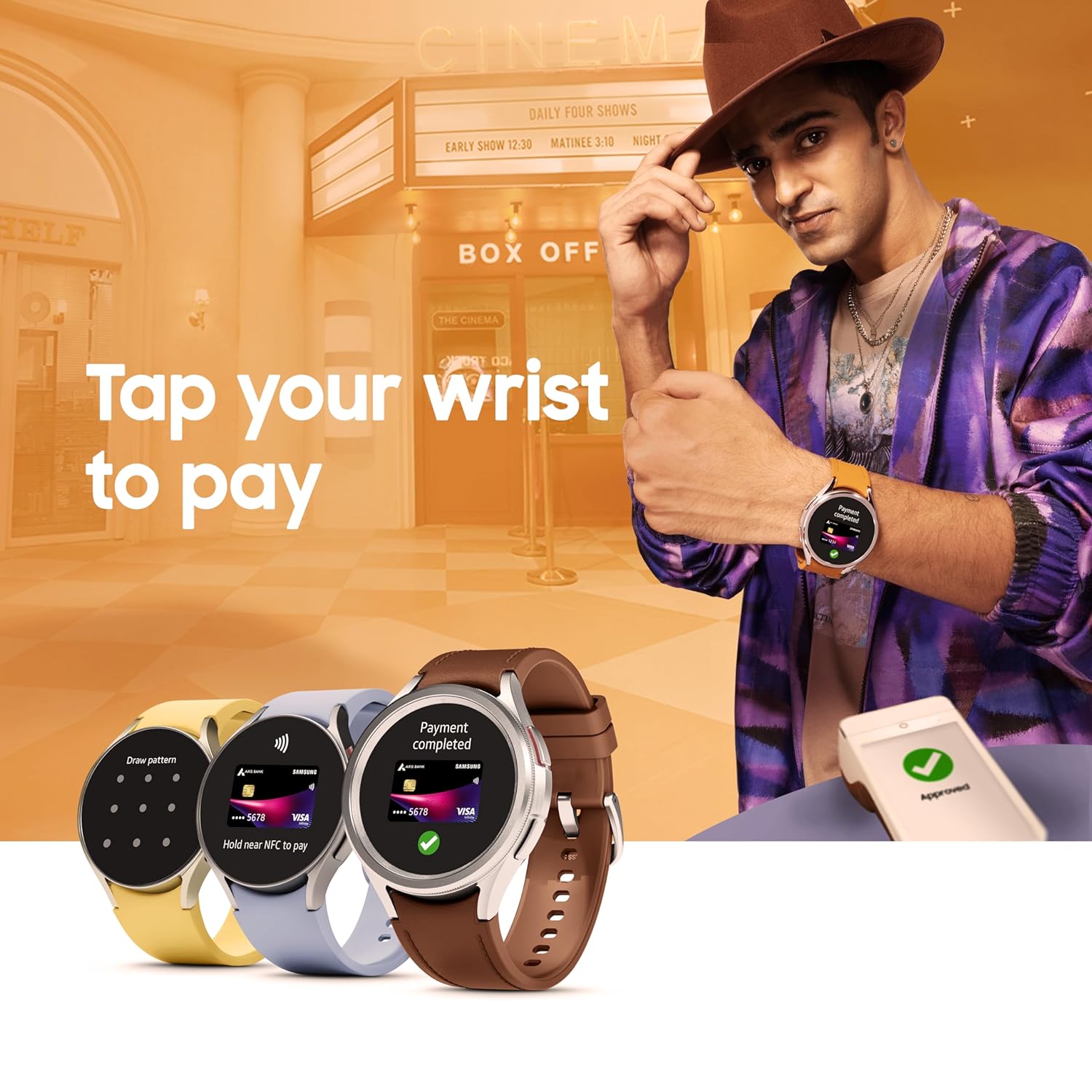Samsung Galaxy Watch6 LTE 44mm (Compatible with Android only) | Introducing BP & ECG Features