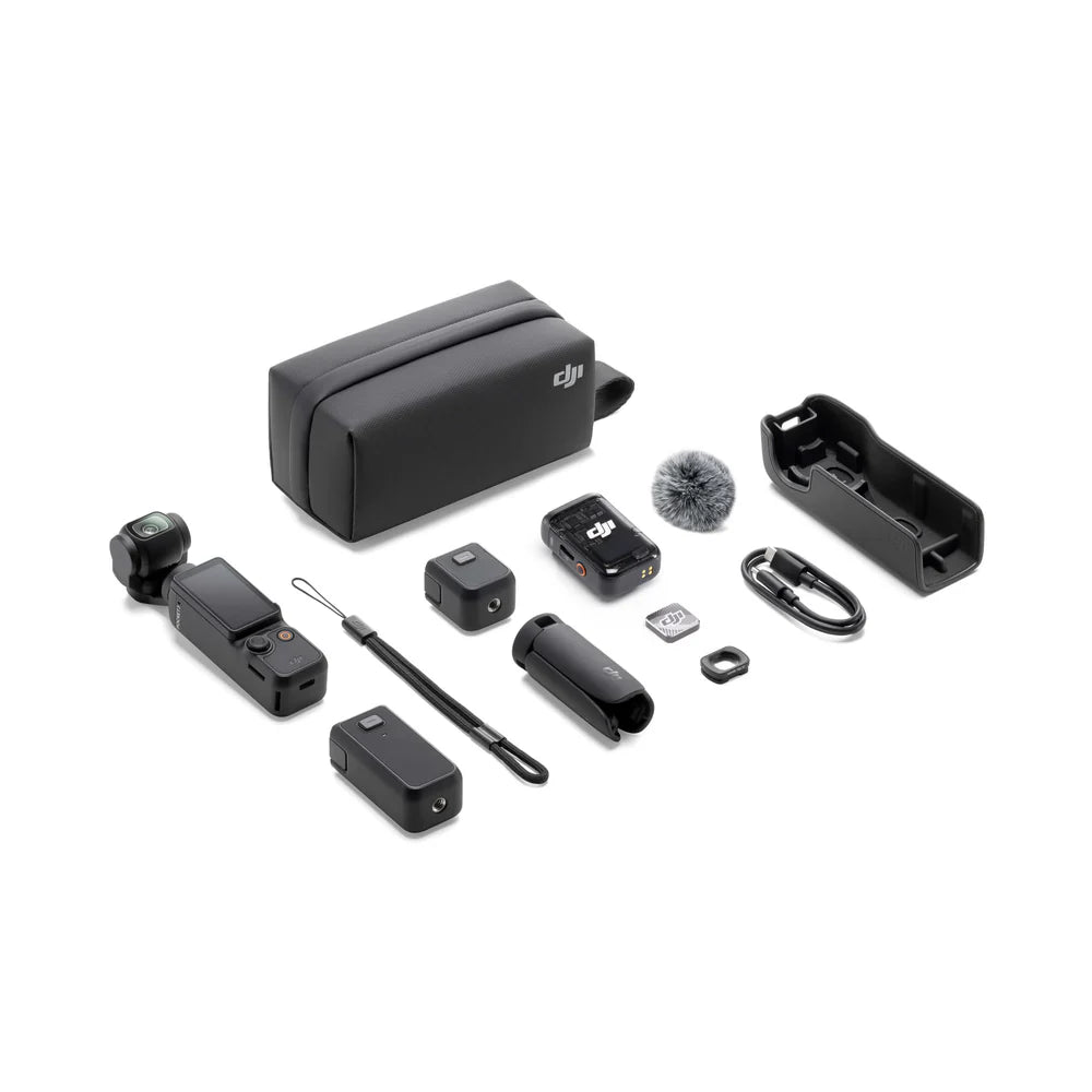 dji OSMO Osmo Pocket 3 Creator Combo Sports and Action Camera  (Black, 64 MP)