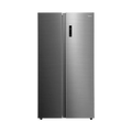 Midea 563 L Side By Side, Frost Free Refrigerator |Digital Display|Stabilizer Free Operation|Inverter compressor (MDRS710FGF46 Bru Steel)