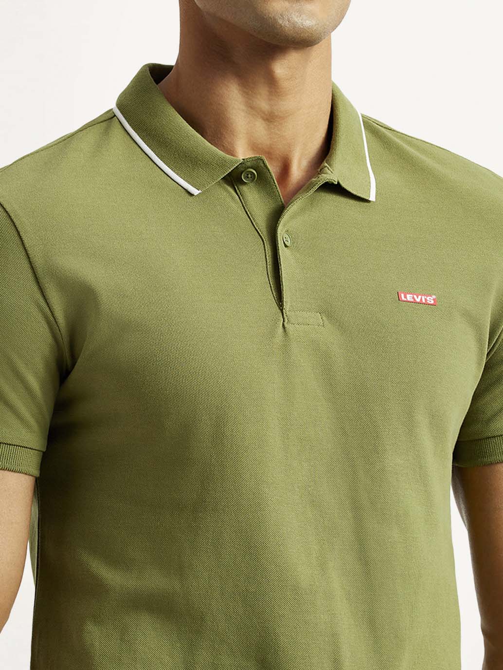 Men's Solid Polo T-shirt