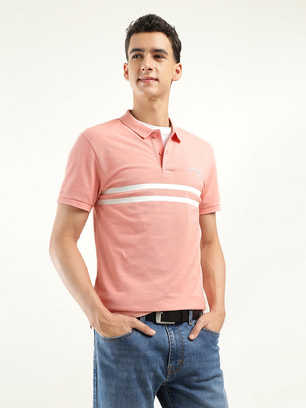 Men's Solid Polo T-Shirt