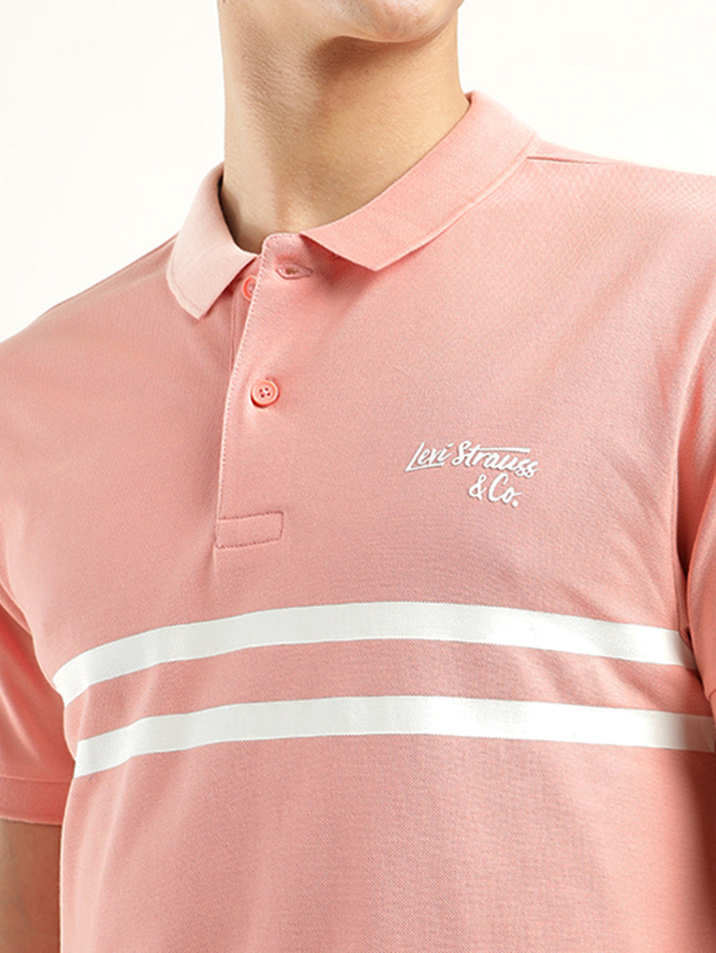Men's Solid Polo T-Shirt