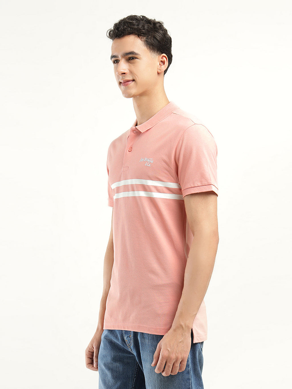 Men's Solid Polo T-Shirt