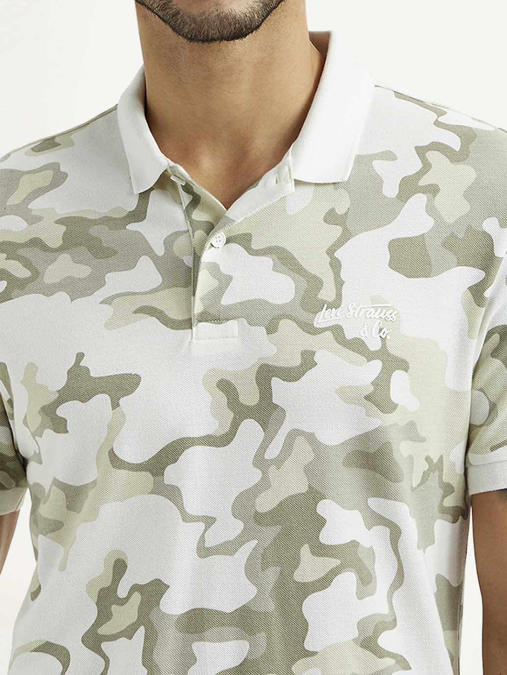 Men's Pure Cotton Slim Fit Polo T-shirt