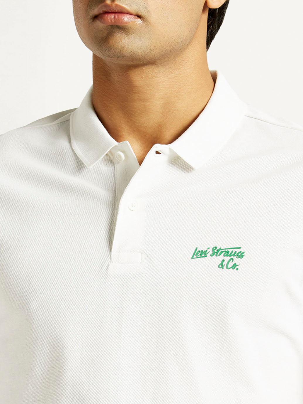 Men's Pure Cotton Slim Fit Polo T-shirt