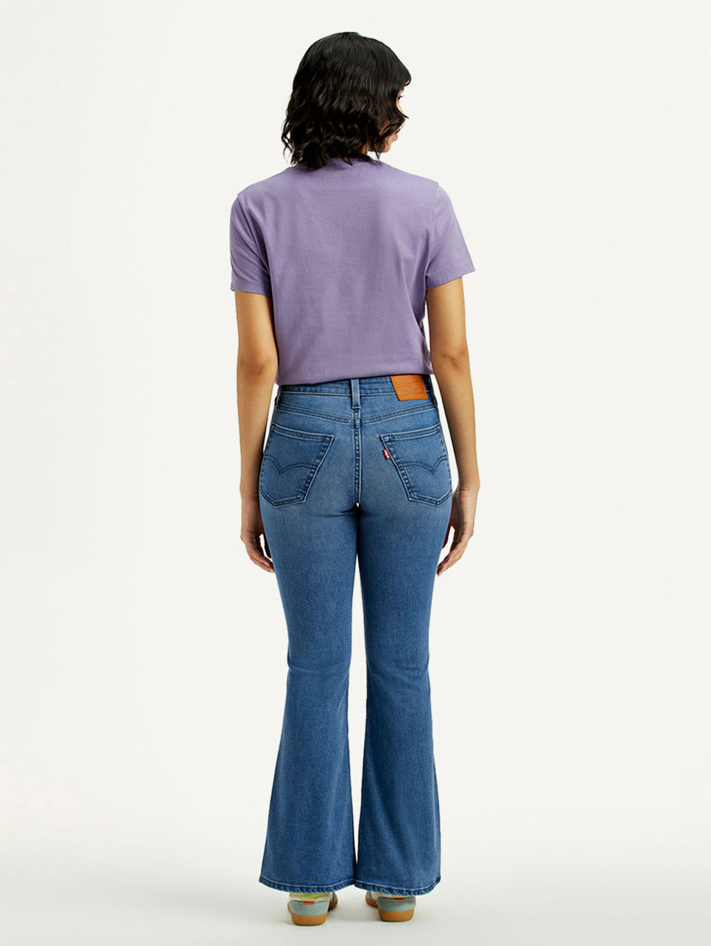 Women's 726 Mid Indigo Flared Fit High Rise Jeans