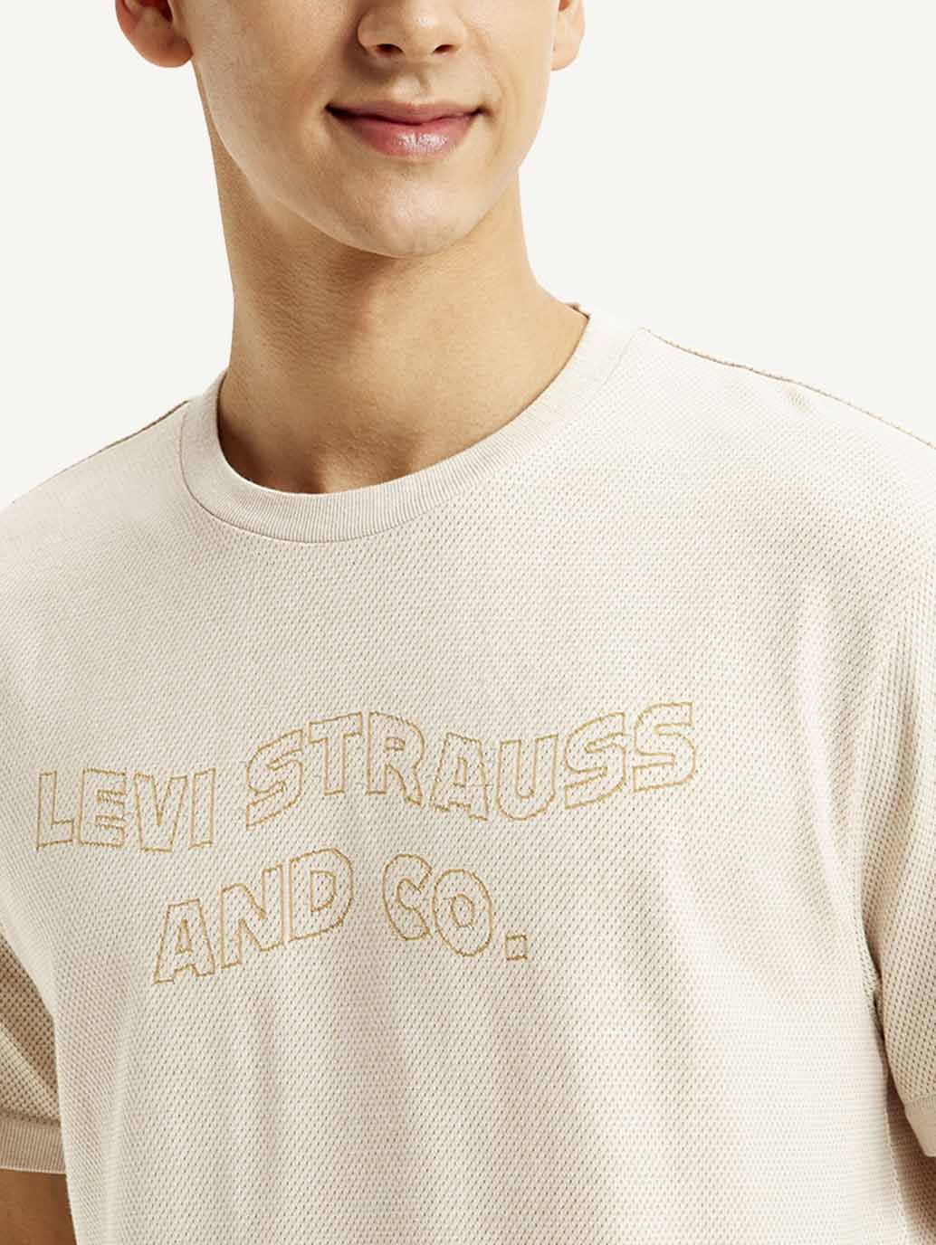 Men's Brand Logo Slim Fit T-shirt