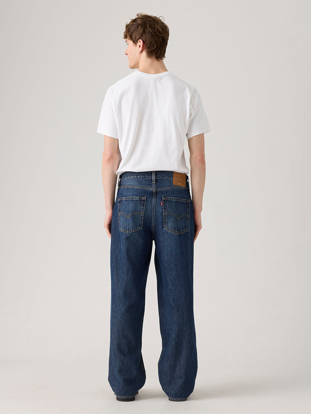 Men's 578 Dark Indigo Loose Fit Mid Rise Jeans