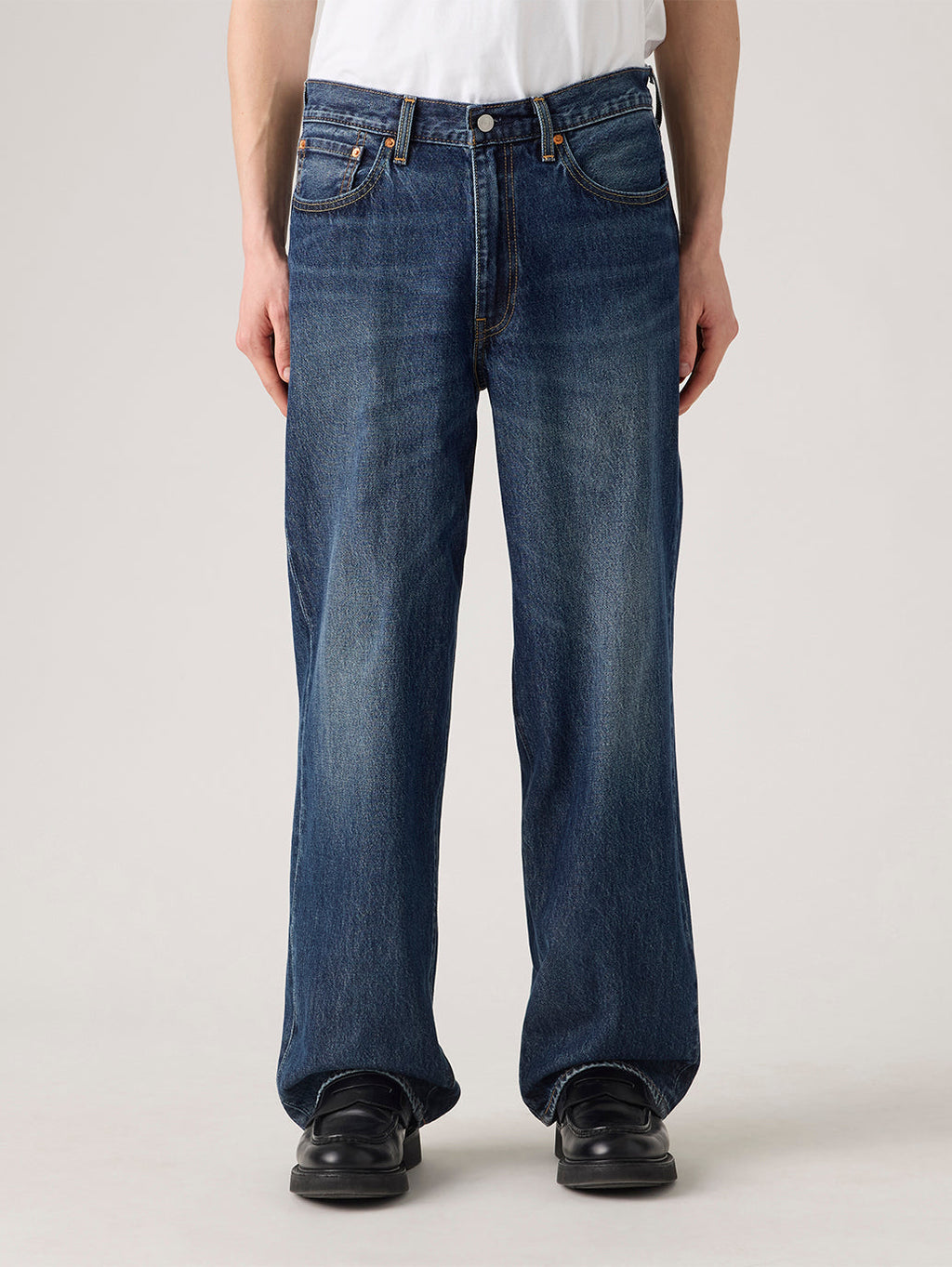 Men's 578 Dark Indigo Loose Fit Mid Rise Jeans