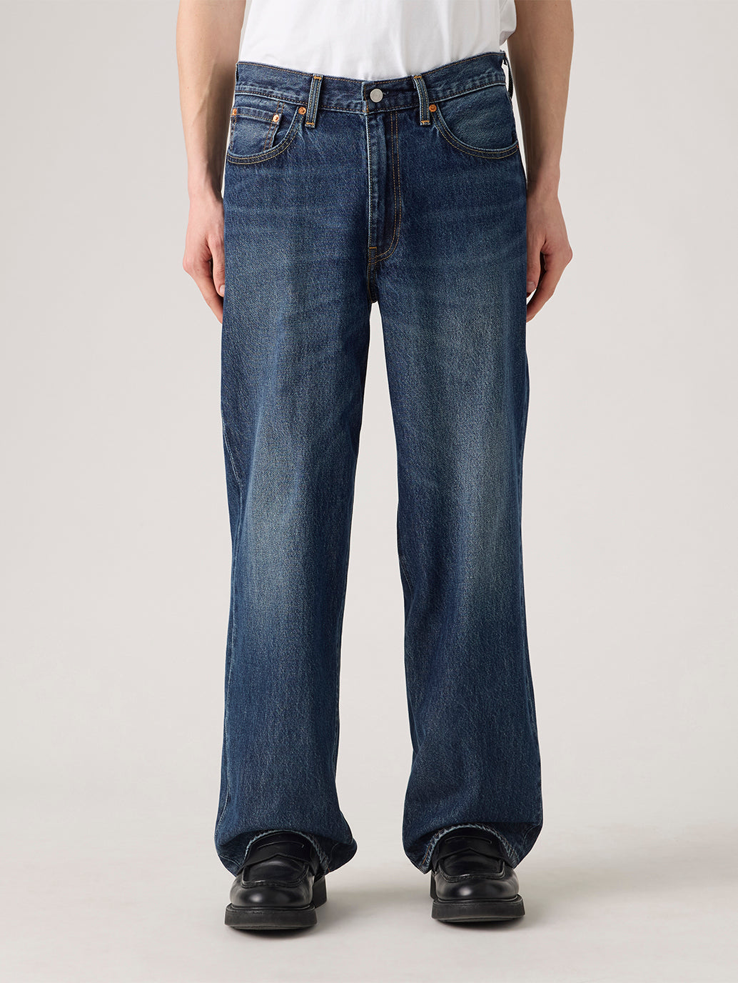 Men's 578 Dark Indigo Loose Fit Mid Rise Jeans