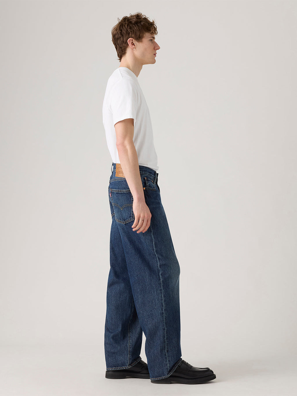 Men's 578 Dark Indigo Loose Fit Mid Rise Jeans