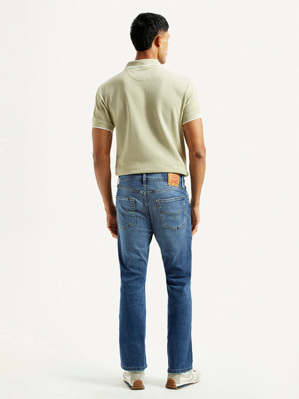 Men's 527 Blue Bootcut Fit Mid Rise Jeans
