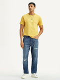 Men's 541 Med Indigo Athletic Tapered Fit Mid Rise Jeans