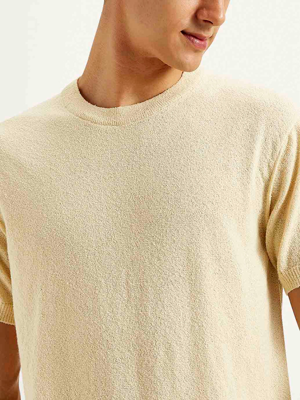 Men's Solid Slim Fit T-Shirt