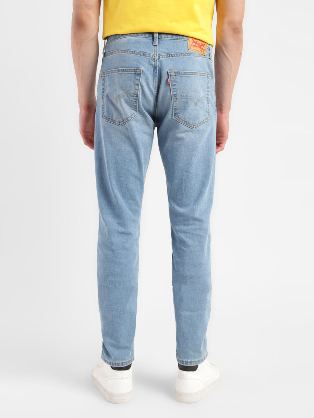 Men's 512 Blue Slim Tapered Fit Mid Rise Jeans