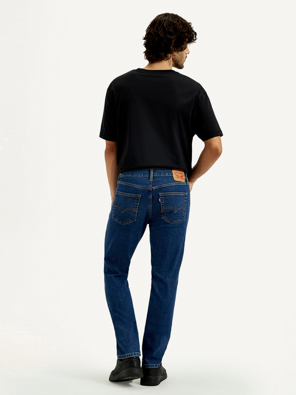 Men's 511 Navy Blue Slim Fit Mid Rise Jeans
