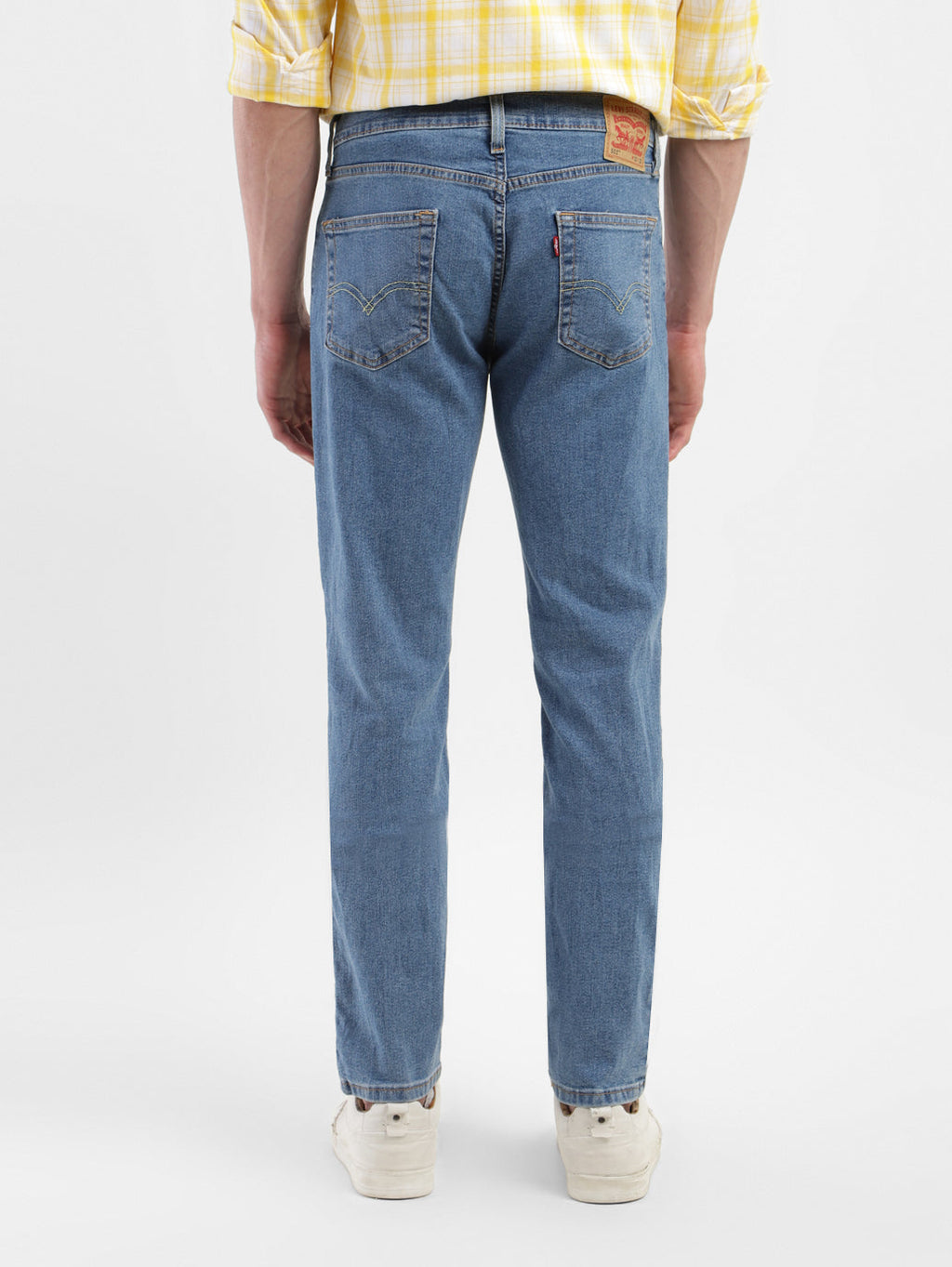 Men's 511 Blue Slim Fit Mid Rise Jeans
