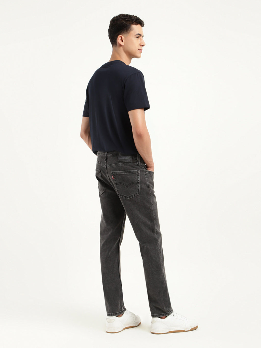 Men's 511 Black Slim Fit Mid Rise Jeans