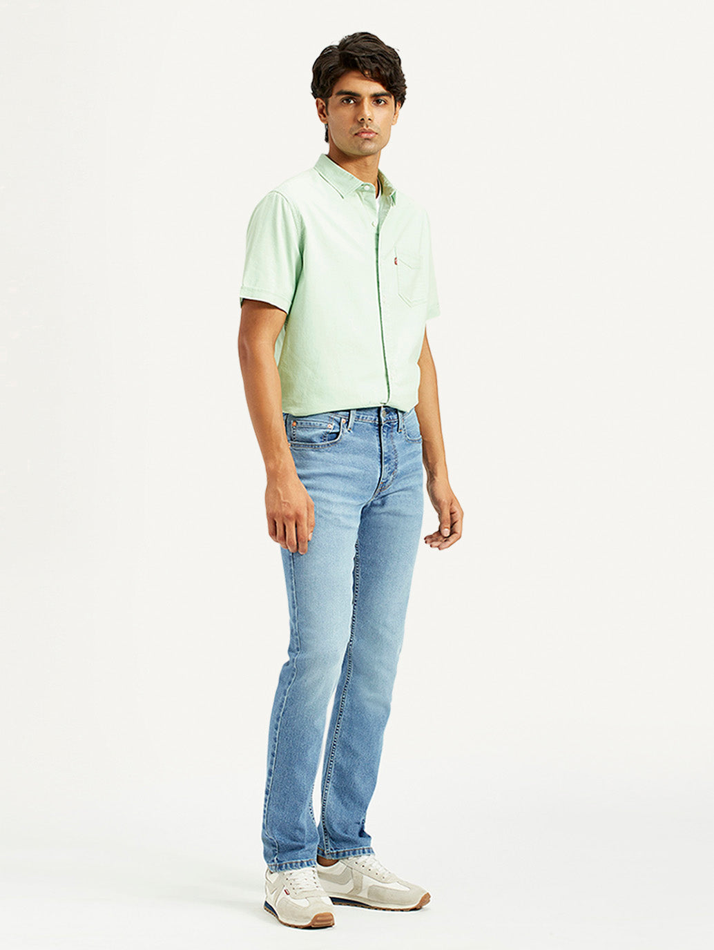 Men's 511 Med Indigo Slim Fit Mid Rise Jeans