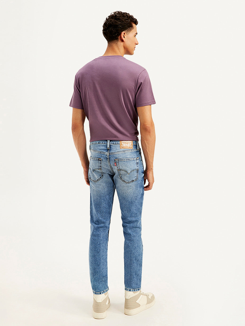 Men's 511 Blue Slim Fit Mid Rise Jeans