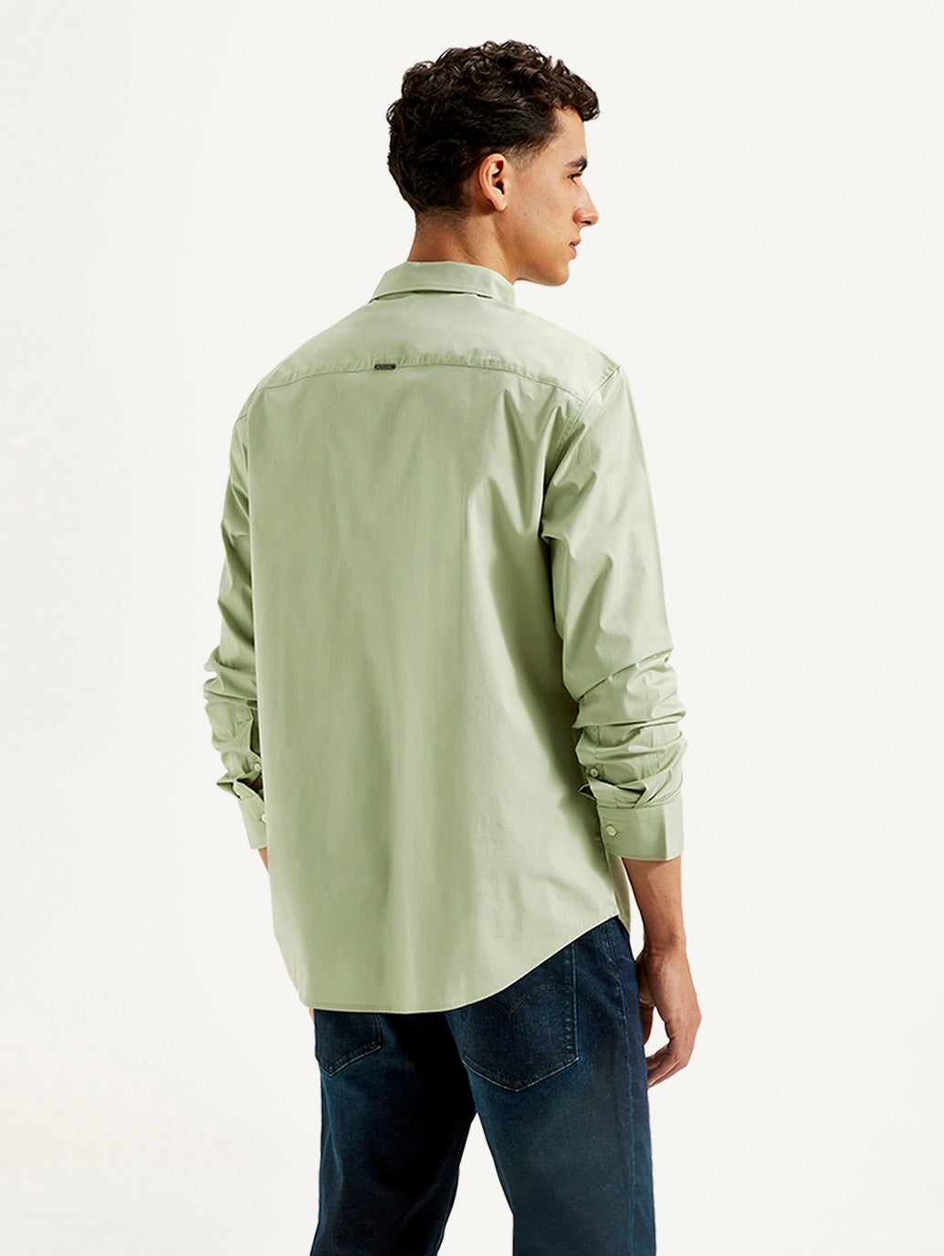 Men's Redloop Solid Slim Fit Shirt